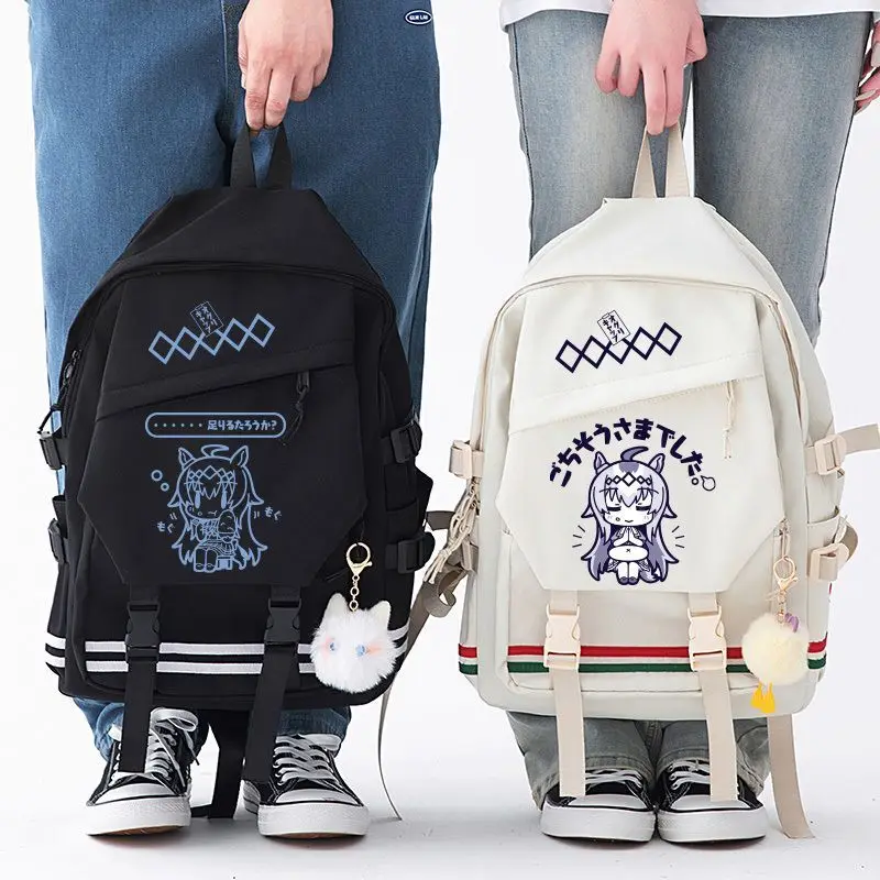 Jockey Girl Collaboration  Merchandise Elementary Boys And Girls Middle School Large Capacity High Appearance Backpack Anime