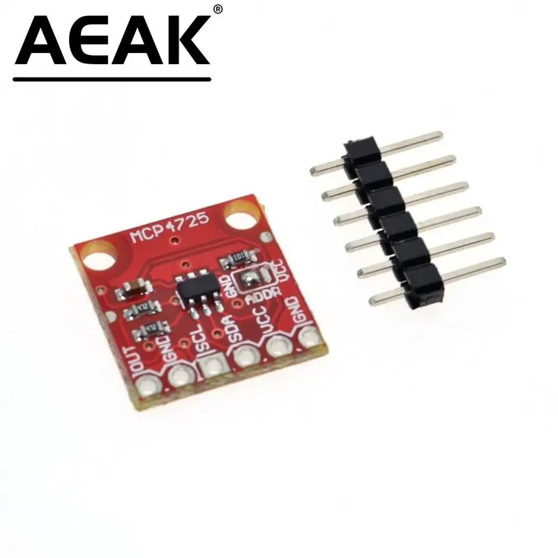 AEAK MCP4725 I2C DAC Breakout module development board