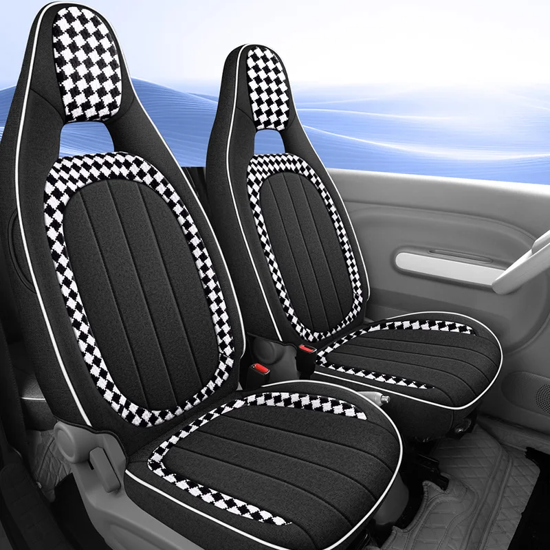 Protector de Asientos de Coche de Tela para Todo Clima, Cubre Todo el Asiento, 4 Plazas, Compatible con Bestune Pony, Interior Cómodo, Accesorios