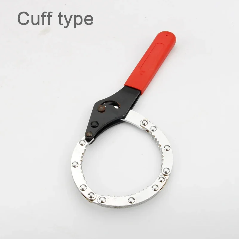 8/12 Inch Adjustable Belt cuff Oil Filter Wrench Removel Tools Chain Type Truck Repair Tools Heavy Spanner