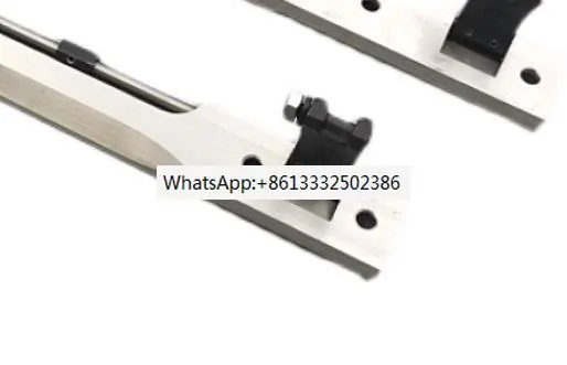 

2 Pieces New T-1304F Gripper Bar 10x15 Heid T-Platen Press Offset Printing Machine Parts 353mm