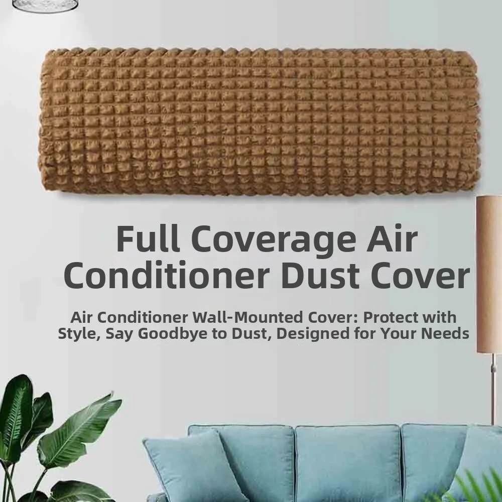 Washable Air Conditioner Cover Retractable All-Inclusive AC Dust Cover Dustproof Protector Wear-Resistant AC Protective Cover