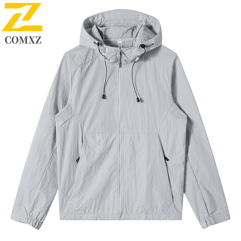 سترة صيفية للحماية من الأشعة فوق البنفسجية من الحرير الجليدي بعامل حماية من الأشعة فوق البنفسجية 50+ معطف واقٍ من الشمس خفيف الوزن للرياضات الخارجية للرجال والنساء ملابس واقية من الشمس #4