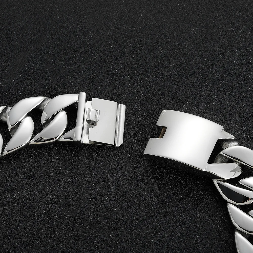 SDA 26mm/32mm Cuban Link Chains Stainless Steel Jewelry High Quality Chunky Necklace Woman Hip-hop Jewelry for Free Shipping