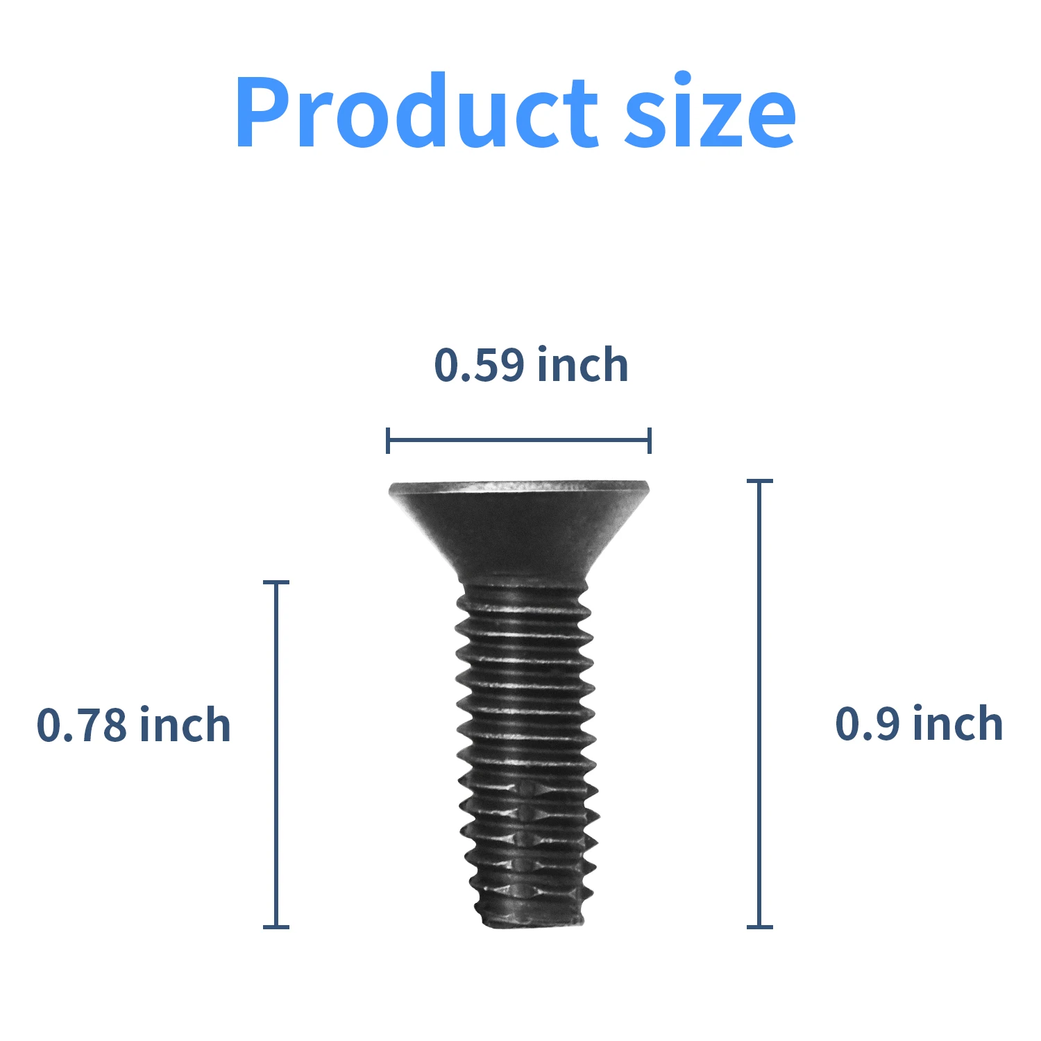 Torx Phillips Screw For Jeep Wrangler CJ YJ TJ 1976-2006 Doors | Windshield | Roll Bar Tailgate | High Grade 8 Anti-Strip Steel