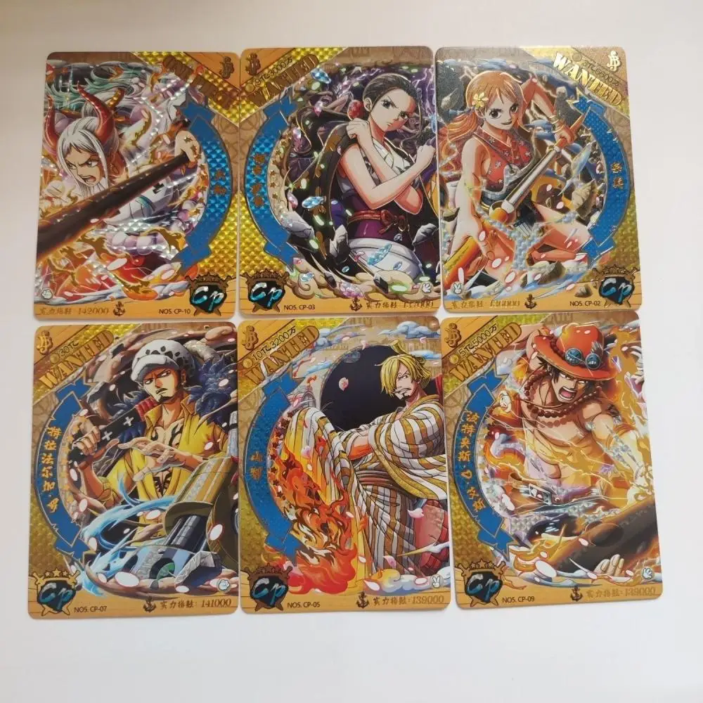 Anime ONE PIECE CP UR SSR SR series Boa Hancock Nico Robin Trafalgar D Water Law collection card Children\'s toys Board game card