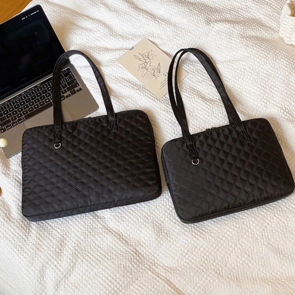 11/14-дюймовая сумка через плечо для ноутбука, противоударная сумка для хранения компьютера, простая однотонная сумка для файлов, деловой портфель, офисная сумка