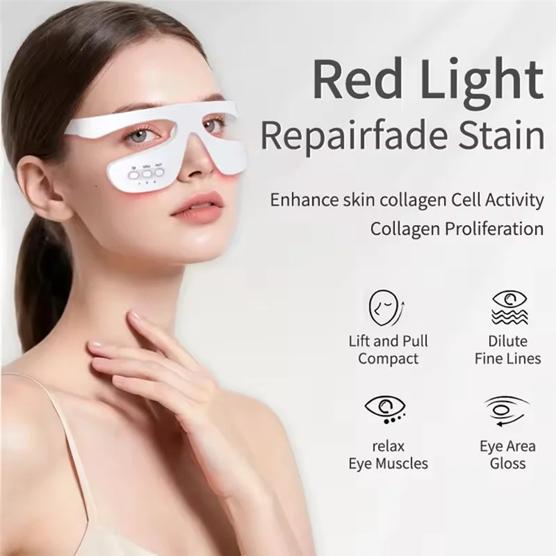 KEOL-Eye Massager 3D Anti-Aging Eye Massage Fatigue Relief Relief Relaxation Relieve Dark Circles EMS Eye Care Massage