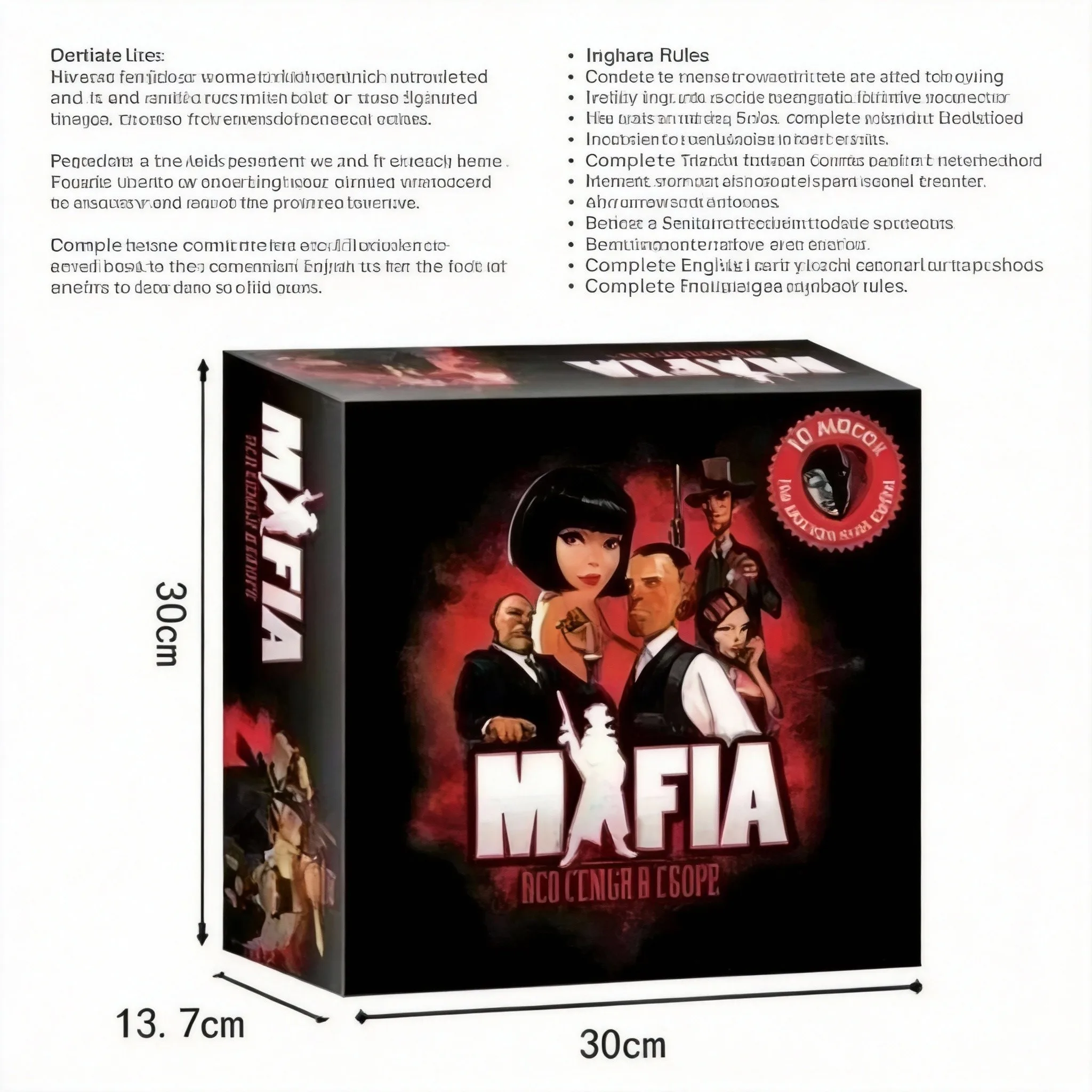 MAFIA (Russian Version) - Soci - Party Games Mafia 评论和价格