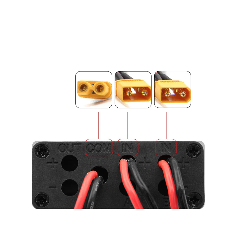 Modulo parallelo batteria Scooter elettrico 12V-100V 5A per convertitore batteria doppia modifica Ebike accessori per biciclette elettriche