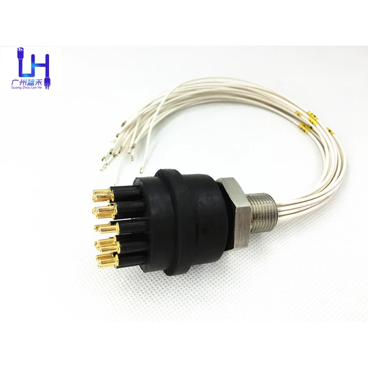 Waterproof Seacon Circular Connector Plug BH16M 16 Pin Standard Round Underwater Connectors