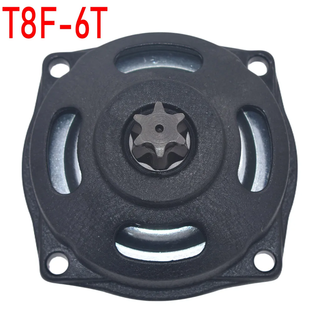 47CC 49CC Engine Gearbox 25H T8F Chain 44-6 Gear Box 40-6 Clutch Bell/Drum For Pocket Bike Mini ATV Quad Scooter Tools