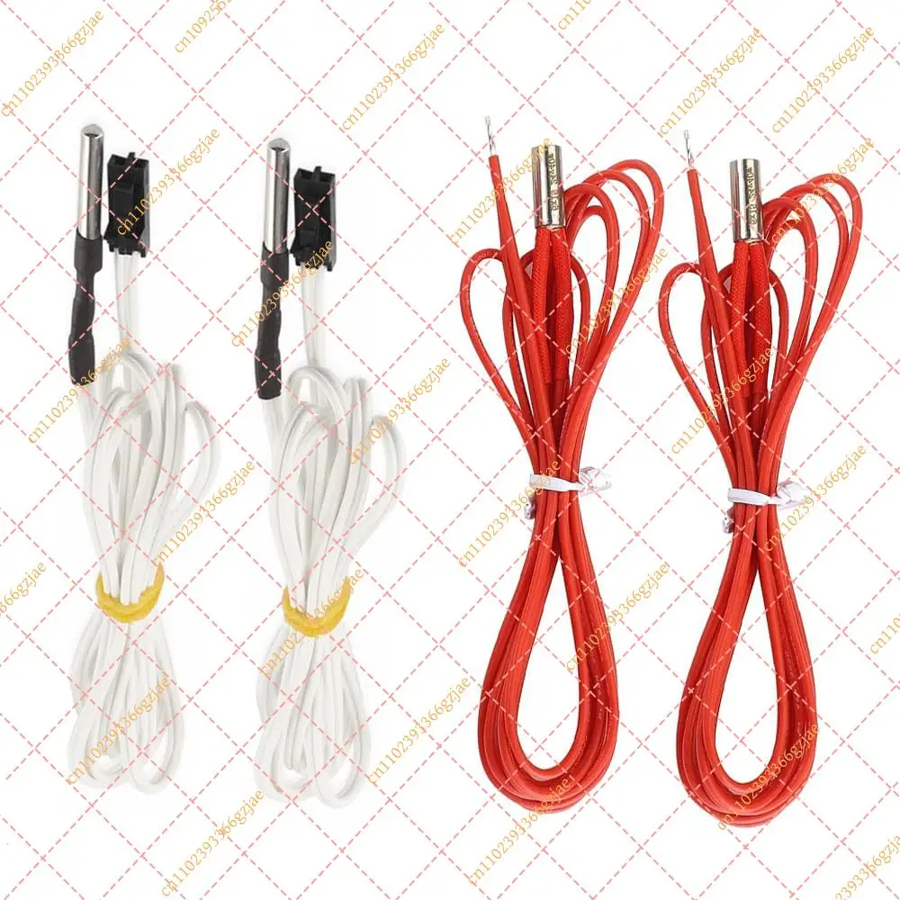 

HzdaDeve 1 Heater Cartridge for Prusa I3 Mk2.5 / Mk3 / MK3s Heating Tube Element 24V 40W Thermistor NTC 100K 3950