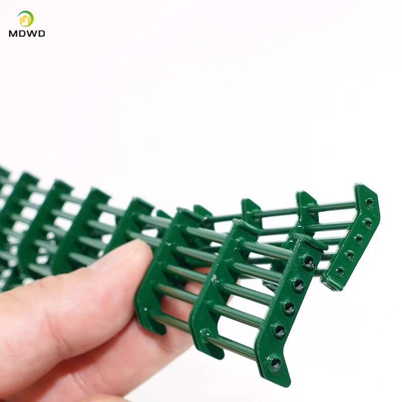 Urban Road Scene Guardrail Stereo Model HO OO Scale Accessory Realistische Straßenbarriere für Modelleisenbahn-Layouts