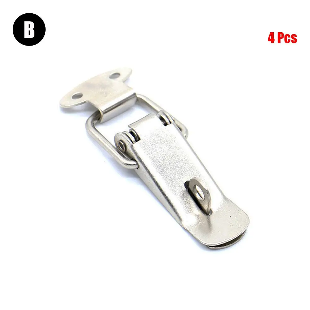 Convenient Spring Loaded Office Case Chest For Door Window Cabinet Box Hasp Furniture Hardware Locks Buckle Home  Improvement
