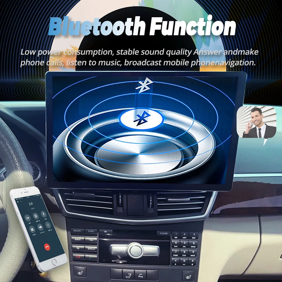 13inch Dual System Android Screen For Benz E Class W212 W207 E200 E260 E350 Carplay GPS Navigation Car Radio Multimedia Player