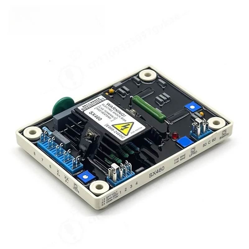 SX460 Automatic Voltage Regulator AVR, Brushless Generator Excitation Stabilizer Board with Under Frequency Protection Function