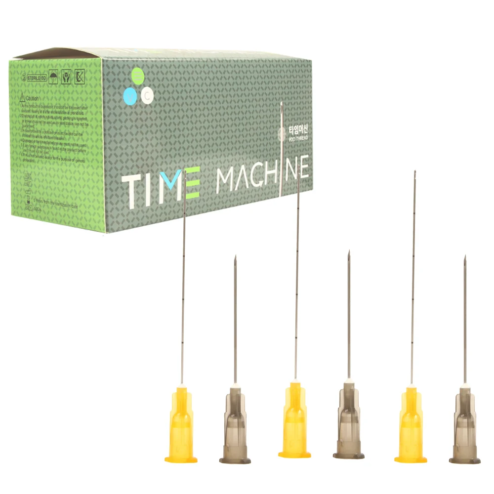 

50pcs/box Disposable Blunt Tip Cannula Needle For Filler Injection Micro Tip Blunt Cannula Uric Acid Facial Filling Nose