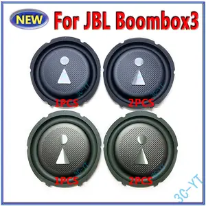 Bilashmart 1 2 JBL Boombox3 Bluetooth Speaker Black Horn Vibration Film Passive Disc Vibration Plate Repair Accessories