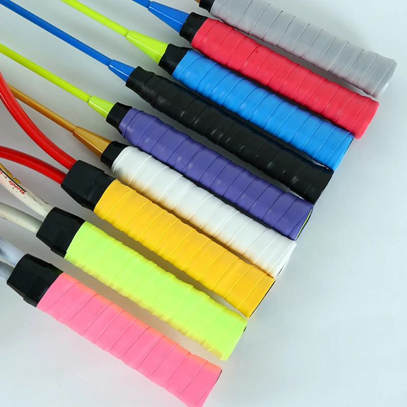 1 Stuk Droog Tennis Racket Grip Anti-Slip Zweet Geabsorbeerd Wraps Kranen Badminton Grepen Racket Trillingen Overgrip Sport Zweetband