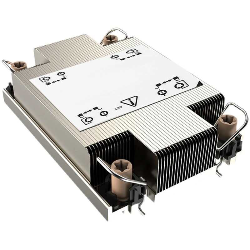 For LGA4189 Passive Desktop Computer Heat Pipe Copper Bottom Supermicro X12DAI-N6CPU Silent Service M81 Radiator
