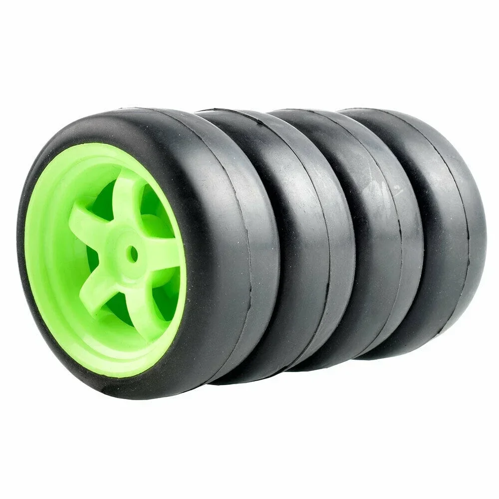 RC 6030-6018 Slick Racing Tires & Wheel Sets For HSP HPI 1:10 Touring Car