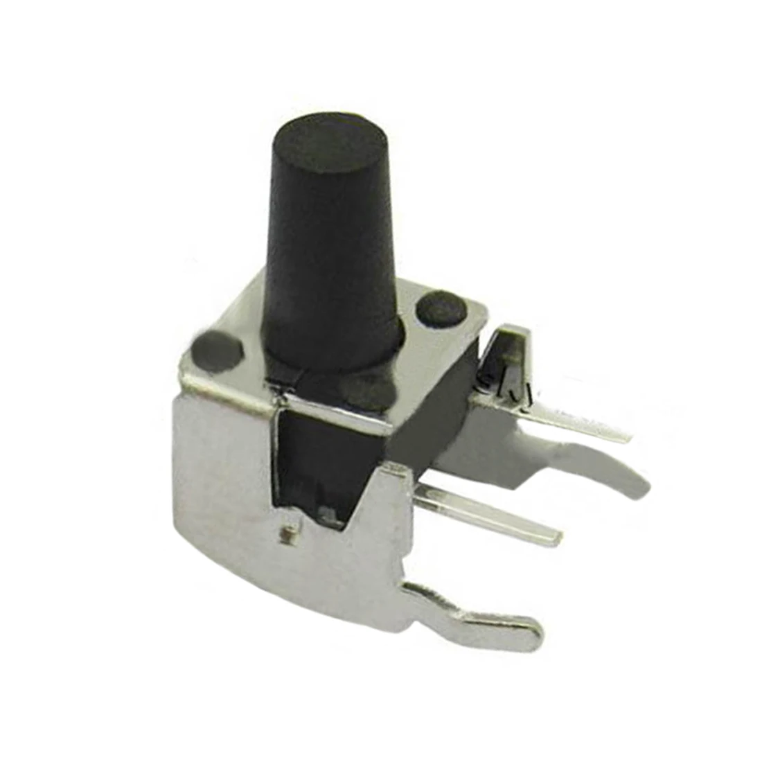 100pcs 6*6*9.5mm Push Button Micro Switch Curve 4 Pins Right Angle Light Touch Key Wholesale