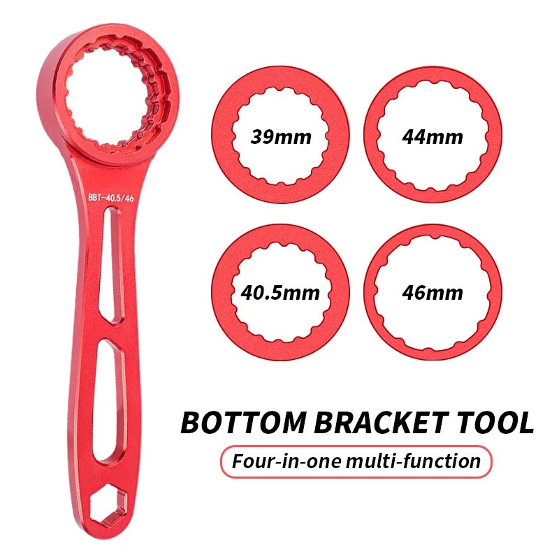 One-Piece Bottom Bracket Wrench, Universal Hollow Crankset BB Bottom Bracket Removal & Installation Tool
