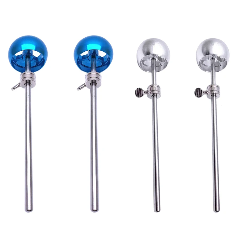 แป้นตีกลองเบส2ชิ้นหัวค้อนอะลูมินัมอัลลอยกระทบชิ้นส่วนเครื่องมืออุปกรณ์เสริม