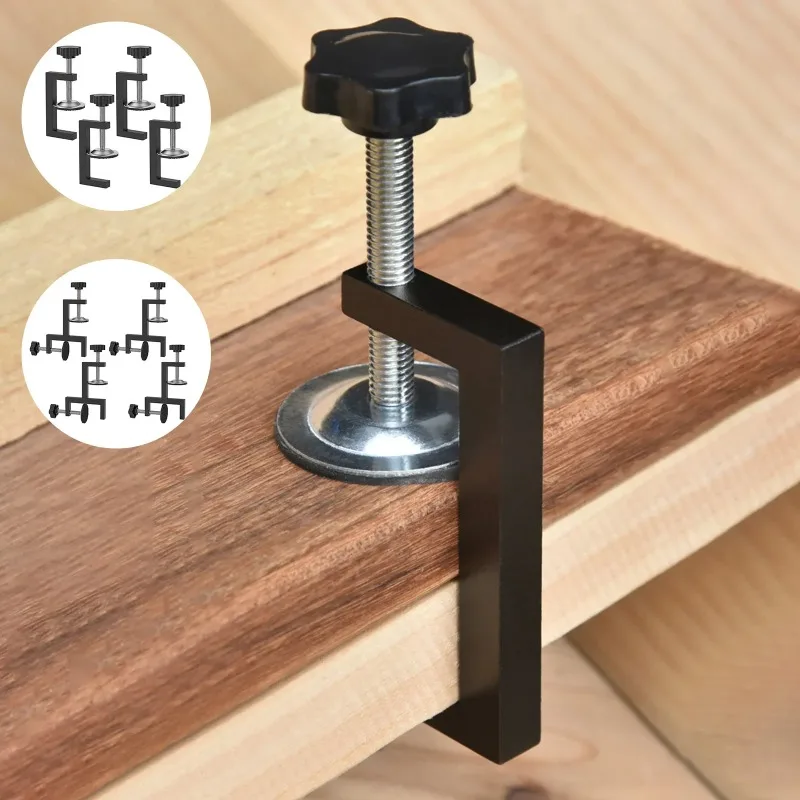 G/Y Clamps Adjustable Small Desk Solid Table Clamps Wood  Easy to Use Mini Bar Clamp Universal Screw Small Clamps