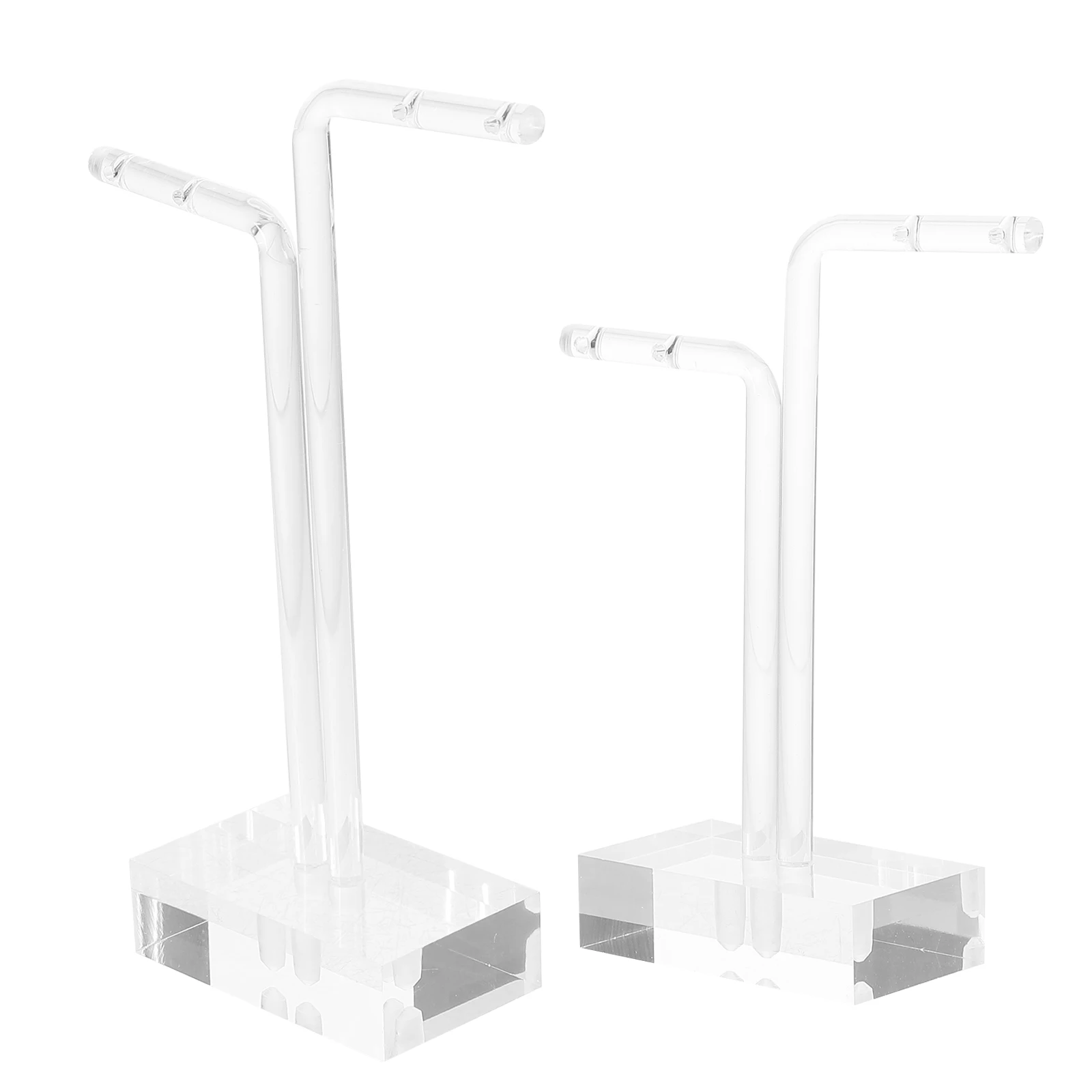 

2Pcs Earring Display Stand Small Desktop Holder for Ear Studs and Jewelry Organizing Display Rack for Retail Store Home Decor