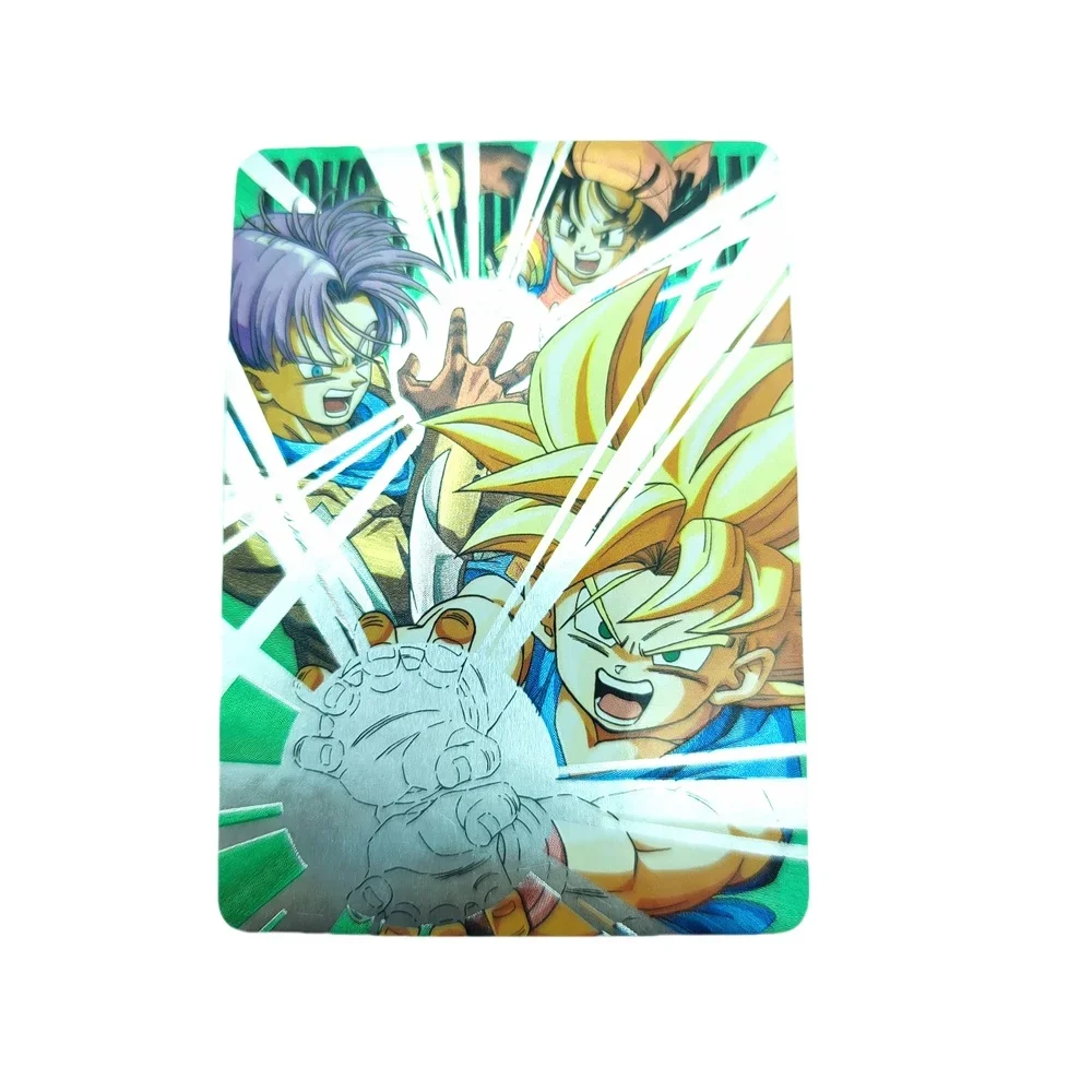 

DIY DRAGON BALL ONE PIECE Son Goku Vegeta Monkey D. Luffy Original Series Anime Peripheral Game Collection Card Holiday Gift