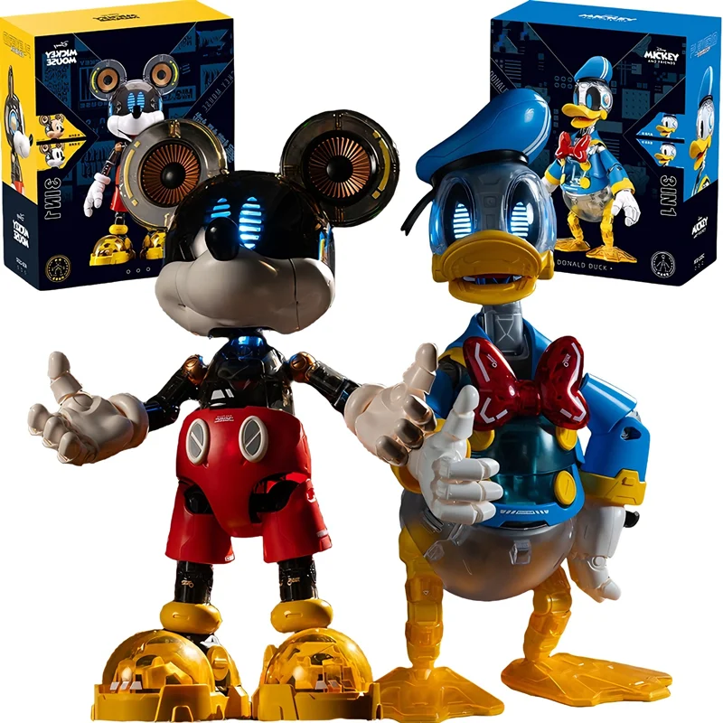 NEW Sluban Pleyerid Mickey Donald Duck Anime Action Figure Model