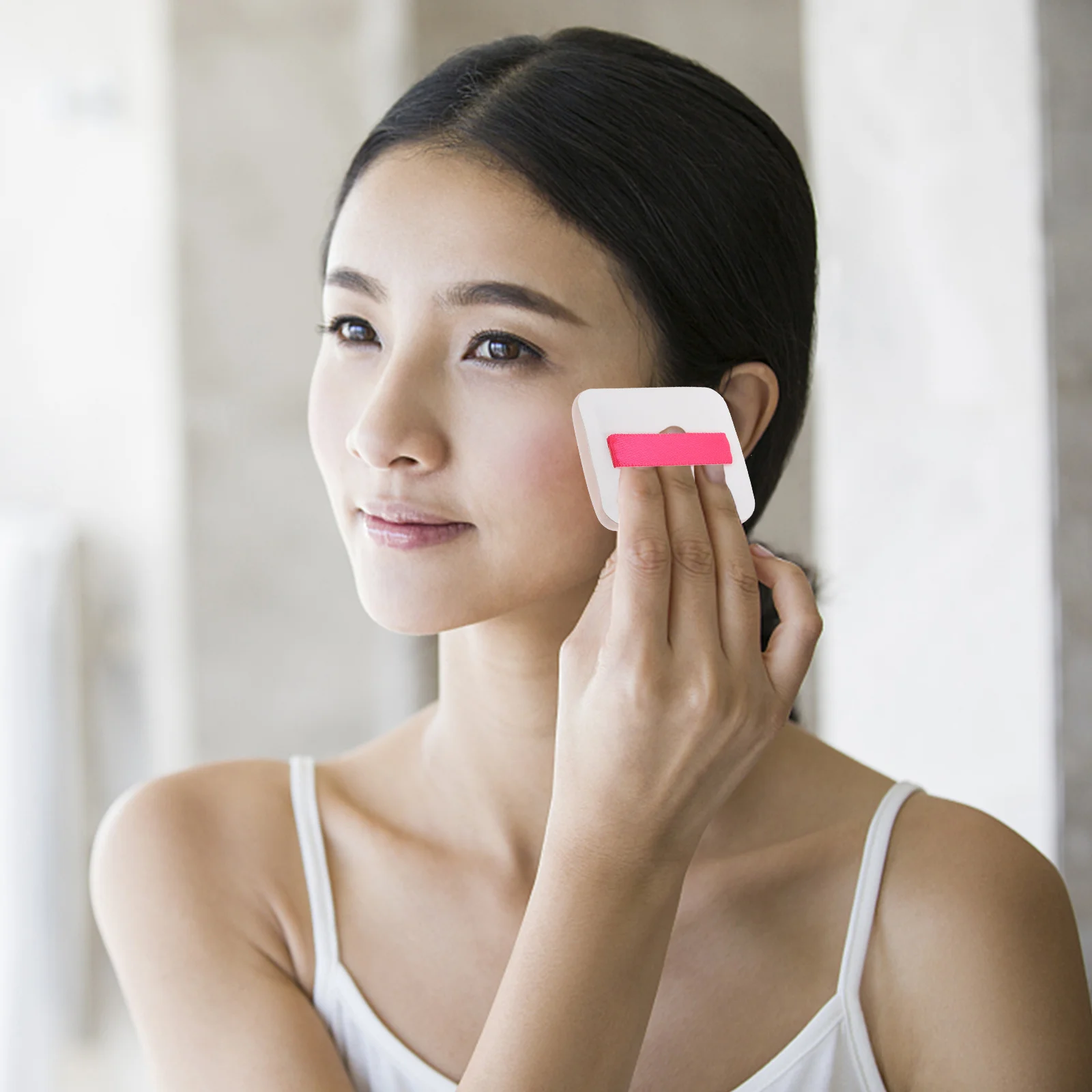 

Box Powder Beauty Puff Safe Gentle Skin Valentine's Day Christmas Gift Powder Puff Makeup Sponge Makeup