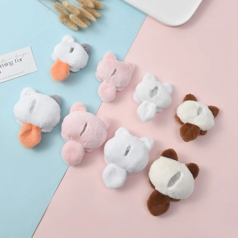 Nuovo gattino stridulo bambola di peluche borsa appesa simpatico cartone animato fai da te gatto spilla portachiavi in oro quattro regali di compleanno opzionali per i bambini