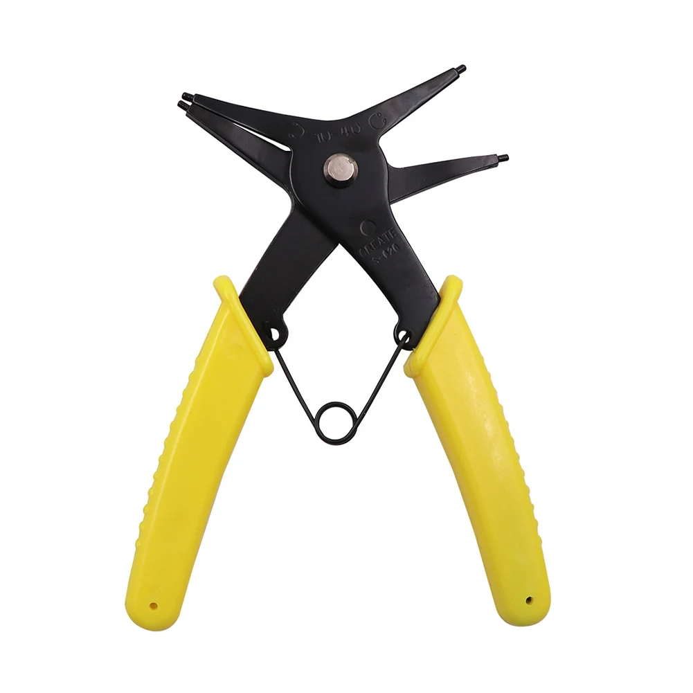 New 2 in 1 home work simple and easy to use circlip pliers high carbon steel circlip pliers circlip pliers repair tool