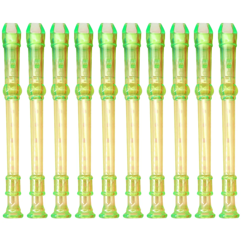 

10Pcs Children Clarinet Beginner Small 6-Hole Clarinet Practice Instrument Kids Music Education Gift Beginner Instrument