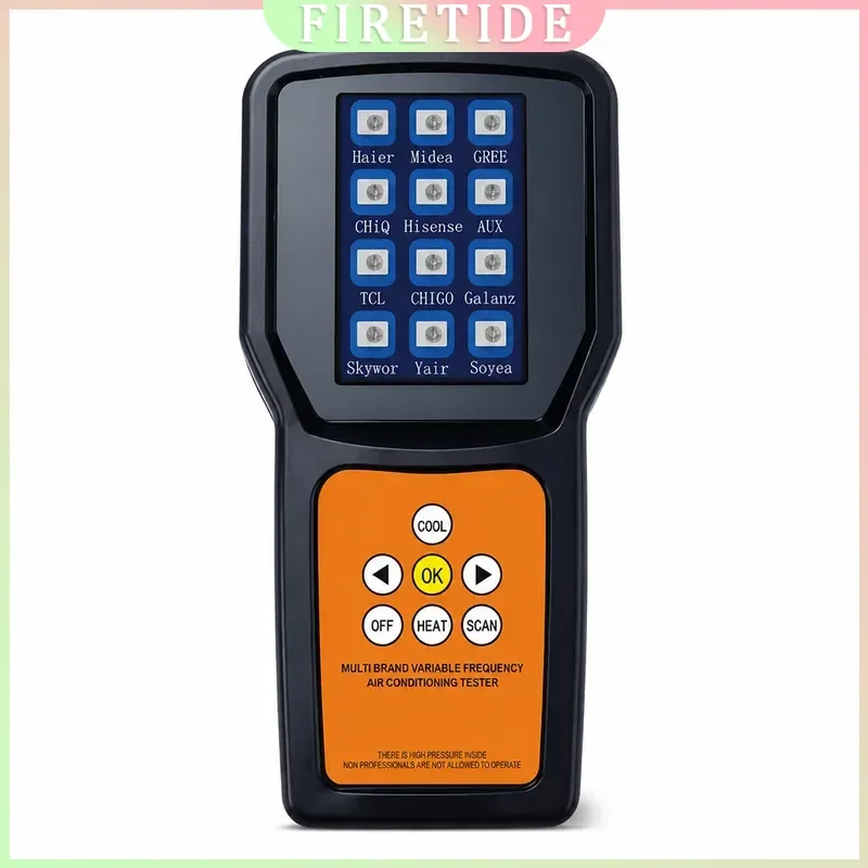 Variable Frequency Air Conditioner Tester Compressor Fan Maintenance Tool English Version Multi Brand Compatible Diagnostic