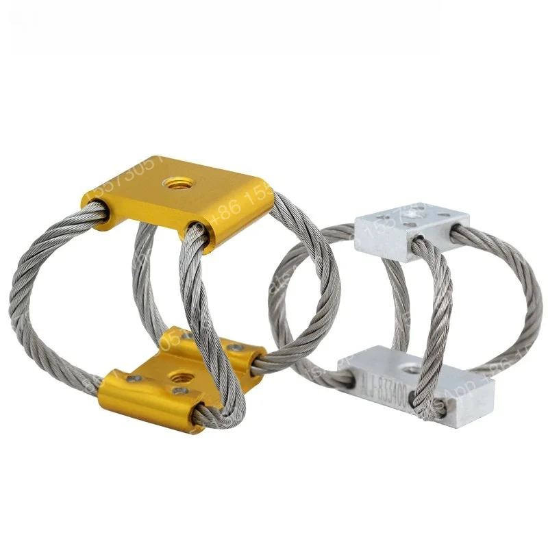 4PC ALJ 83CR Wire Rope Shock Absorber Vehicle and Ship Small Equipment Vehicle Shock Absorption Buffer Vibration Isolator