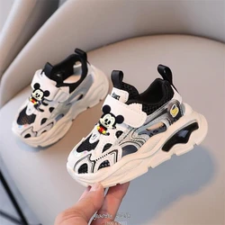 Size 21-30 Summer Sandals Lilo And Stitch Boy Girls Sandals for Children Sport Sandals Comfortable Summer Mickey Beach Sandalias