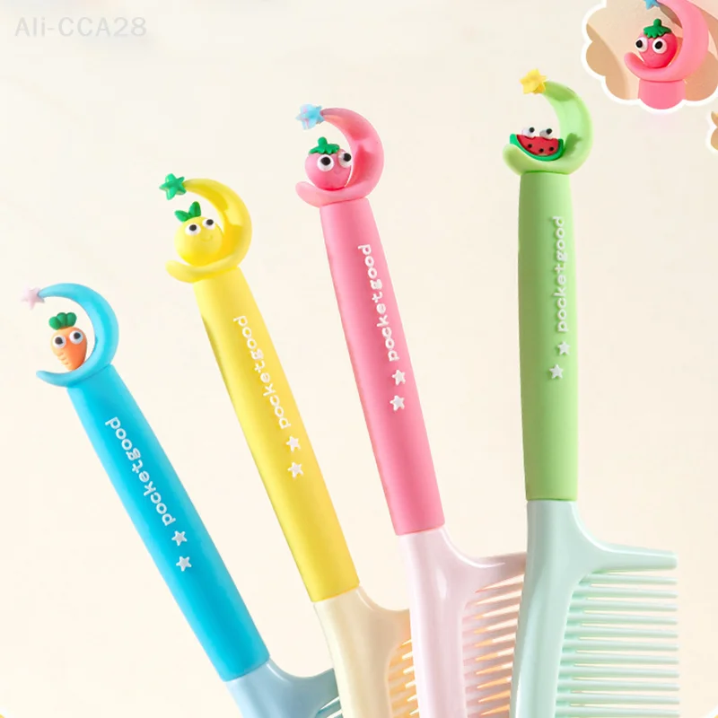 Cartoon Styling Hair Comb Small Fresh Color Matching To Carry Hairstyling Tools And Accessories