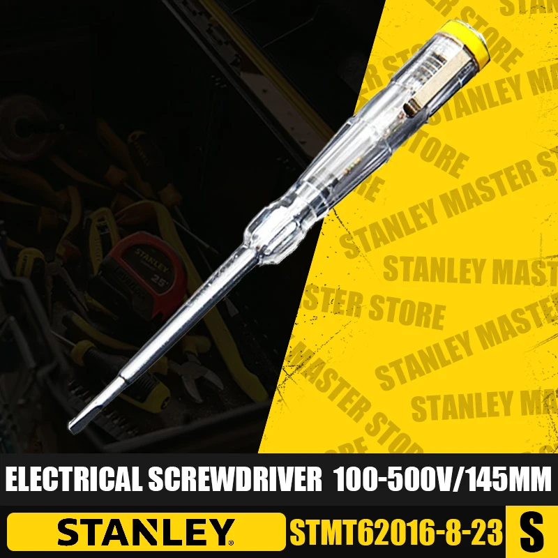 Imagem -03 - Stanley Electricity Measurement Screwdriver Eletricidade Testing Pen 6611923 66-120-23 Stmt620238-23 Stmt620239-23