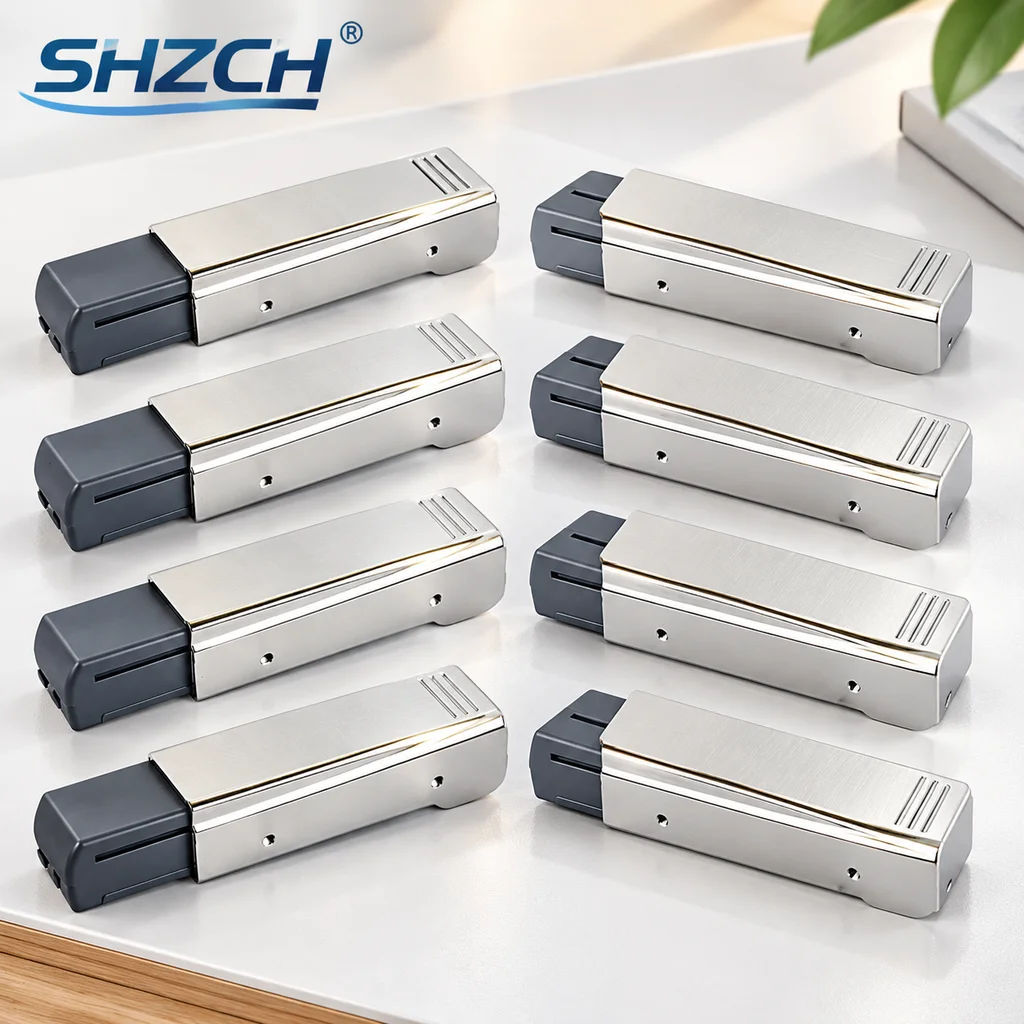8pcs Adjustable Hardware Straight Arm Wardrobe Cupboard Buffer Hinge Buffer Damper Automatically Full Overlay Hinges