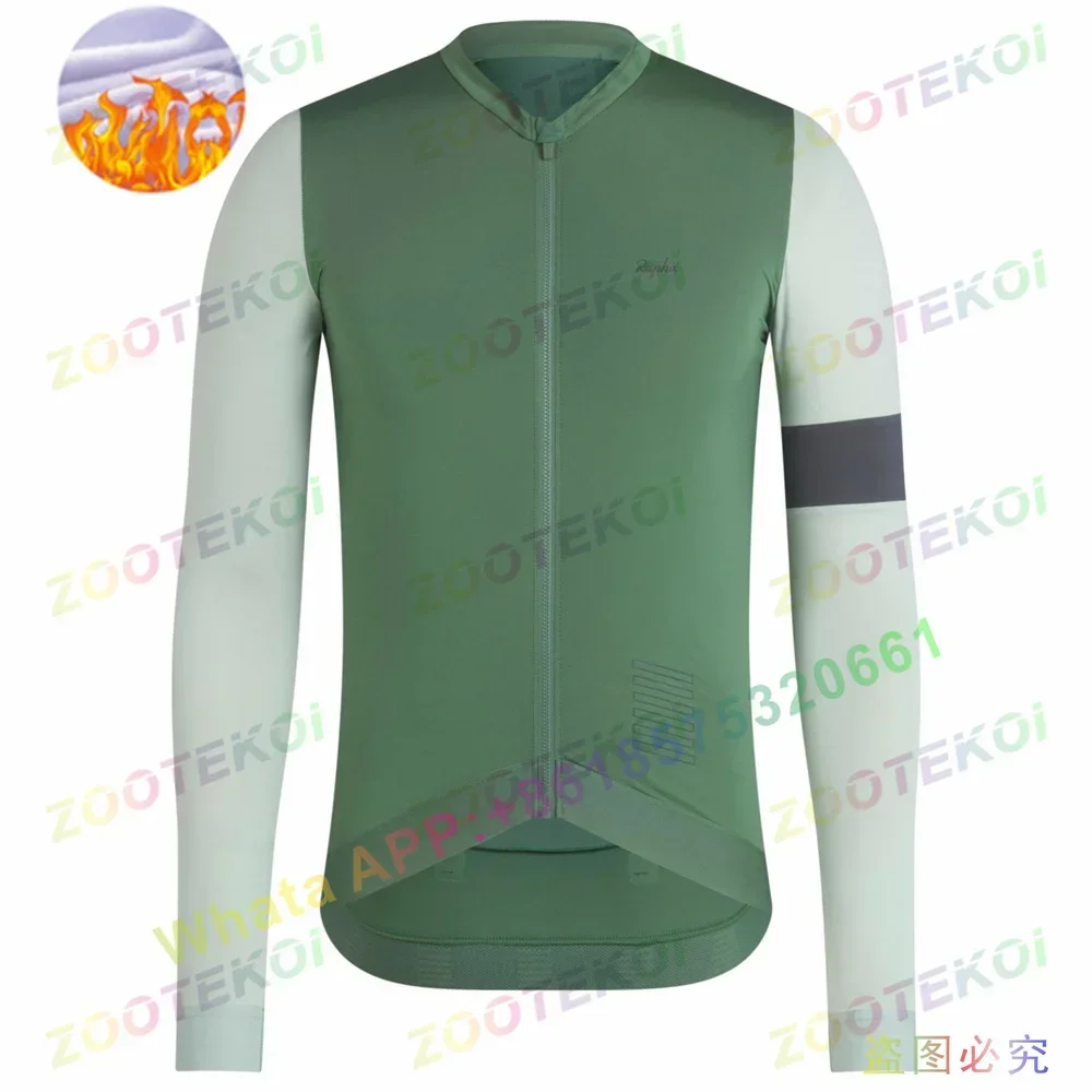 POIPHOI jaqueta de ciclismo masculina inverno manga longa camisa roupas de bicicleta lã térmica mtb roupas de bicicleta camisa 이9 cores