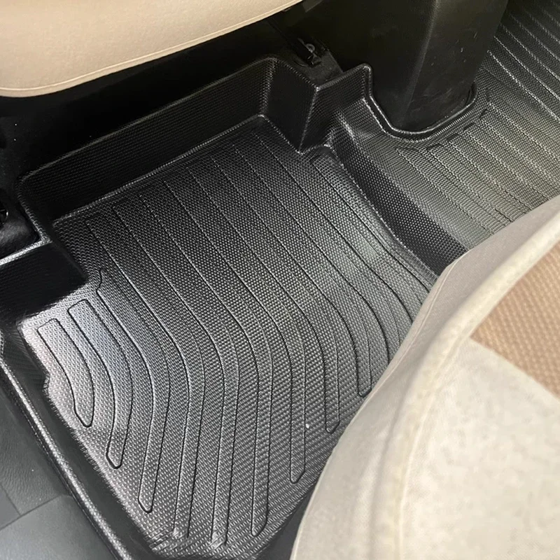 LHD Car Floor Mats For MG HS MK2 EHS 2024 2025 2026 TPE Black Carpet Rug Foot Pads Protective Pad Car Interior Accessories Tools