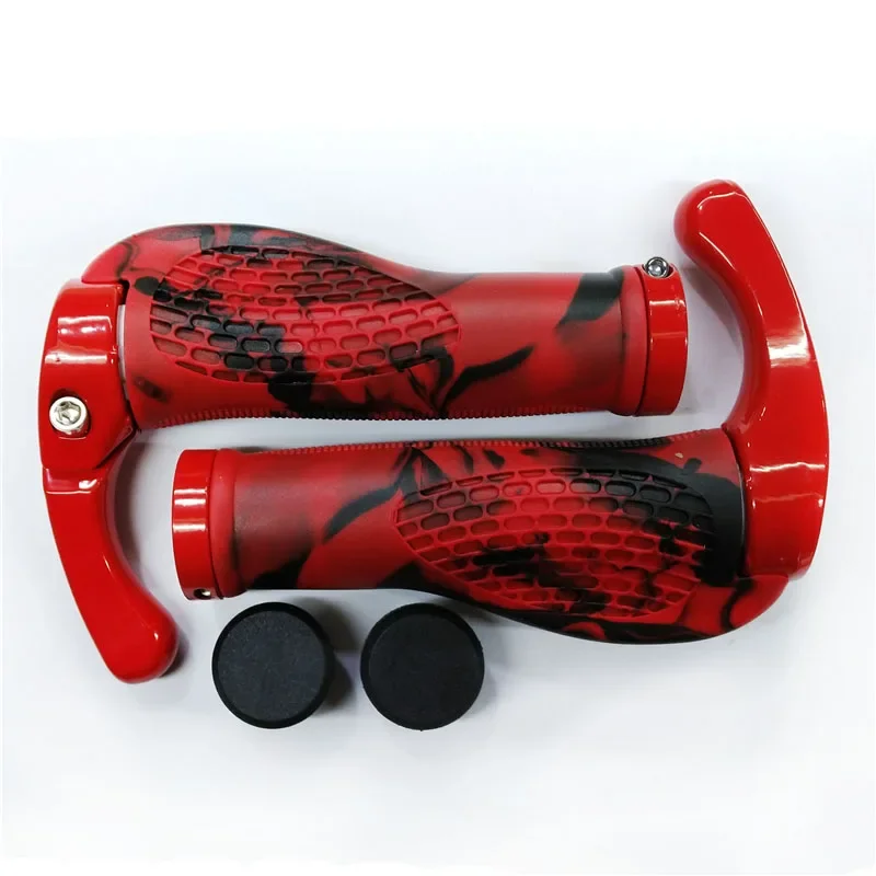 Bike Handlebar Ergonomics Bicycle Grips Bar Ends Plugs MTB Grips Comfortable Grips Cycling Parts Bike Handle Grips For Bicycle