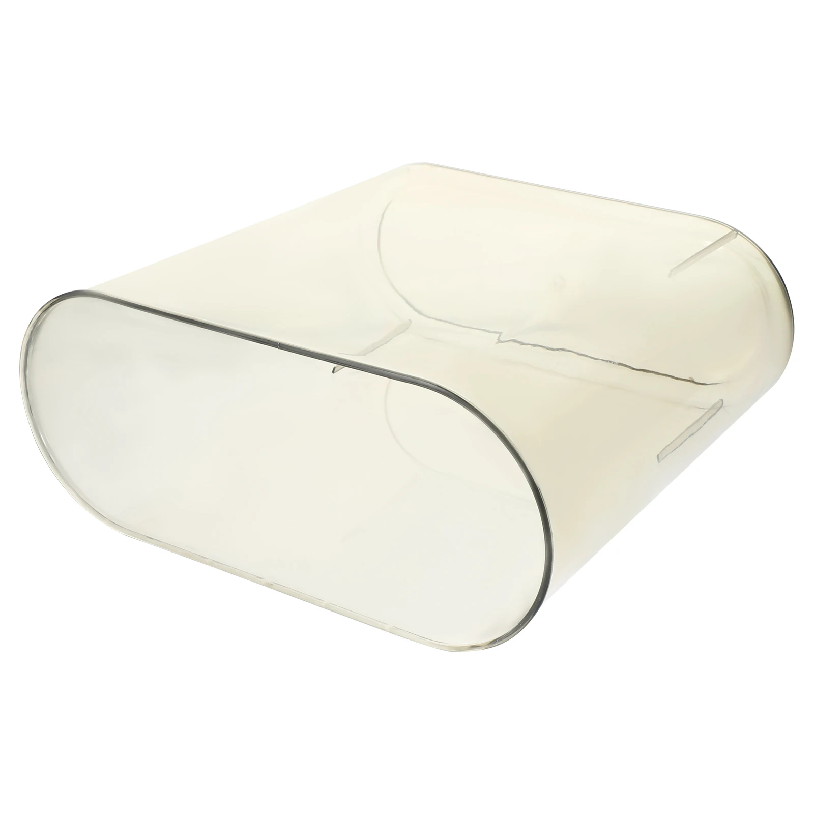 

Clear Slim Trash Can Bathroom Garbage Bin Multipurpose Plastic Wastebasket for Kitchen Bedroom Office Home Clear Trash Can