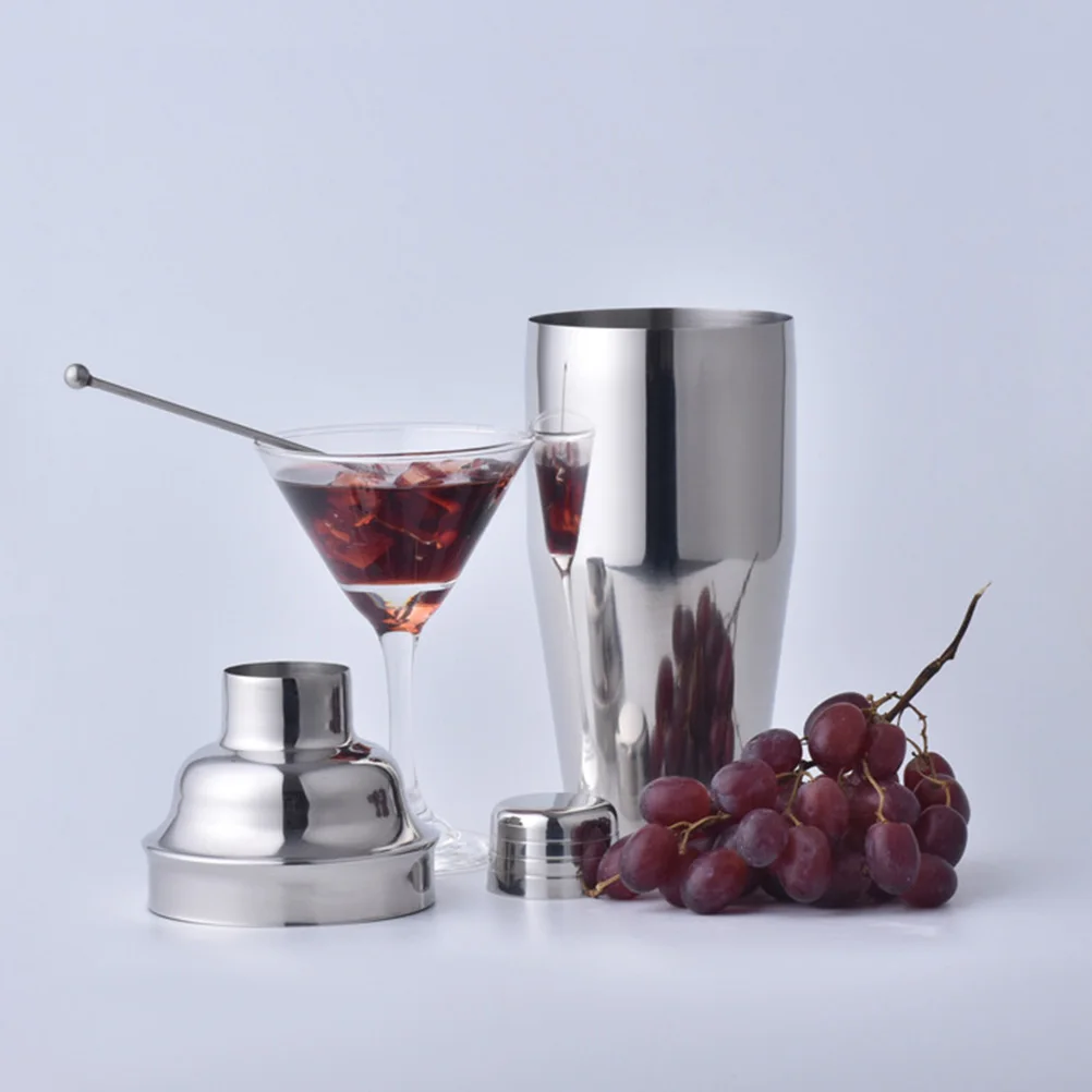 

3pcs Stainless Cocktail Martini Shaker Set Bartender Tools Mixer Drink Party Home Bar Kit Martini Tools Bar Set