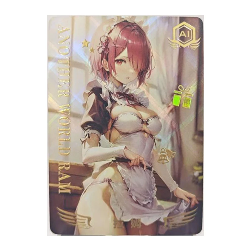 Anime Goddess Story Rare SSP SP ZR AI Collectible Card Tsunade Haruno Sakura Uta Kafka Silver Wolf Toys for boy Birthday Present