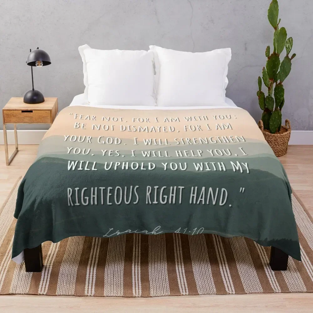 

Christian Bible Verse Throw Blanket Luxury St funny gift Decorative Beds Heavy Blankets